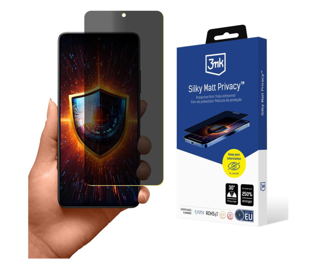 3MK Silky Matt Privacy do Xiaomi POCO X7 Pro 5G - 1318587 - zdjęcie 2